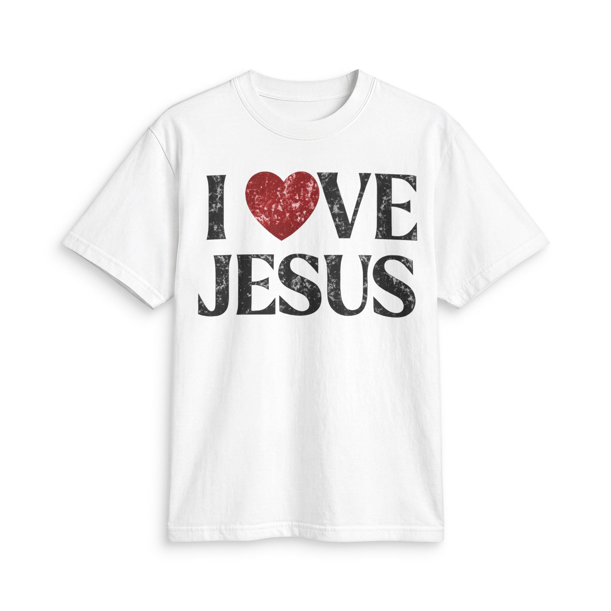 I  Jesus T-Shirt — Vintage Faith Christian Tee